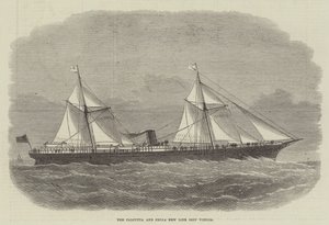 La nave della nuova linea Calcutta e Cina Vibilia